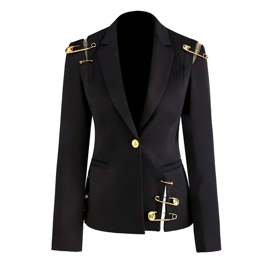 Adamantium Jacket - Golden Pin, Slim Fit