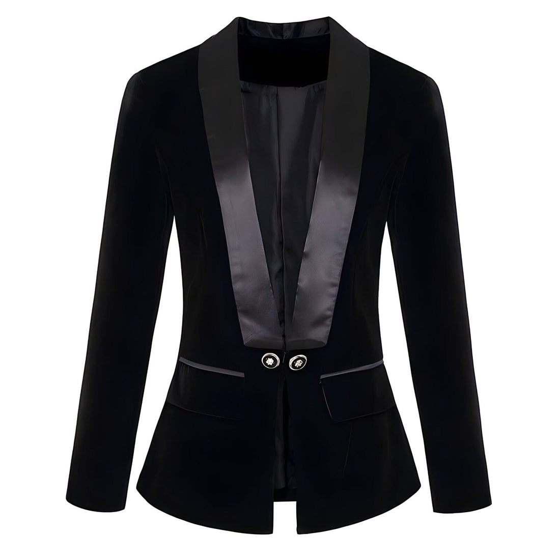 Camille Velvet Blazer - Slim Fit, Single Button