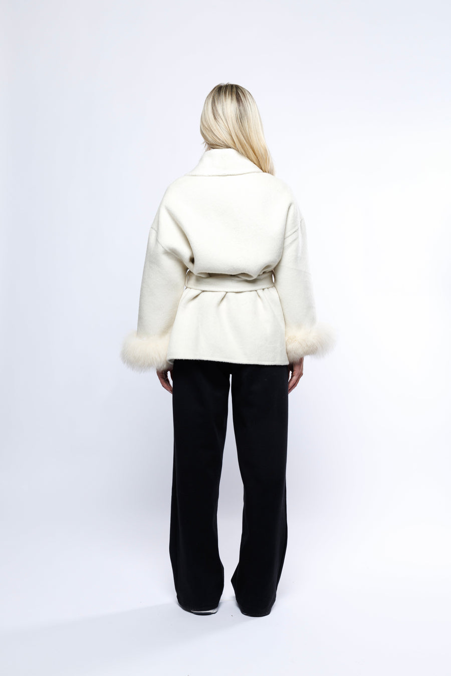 Elysian Wool Wrap Coat