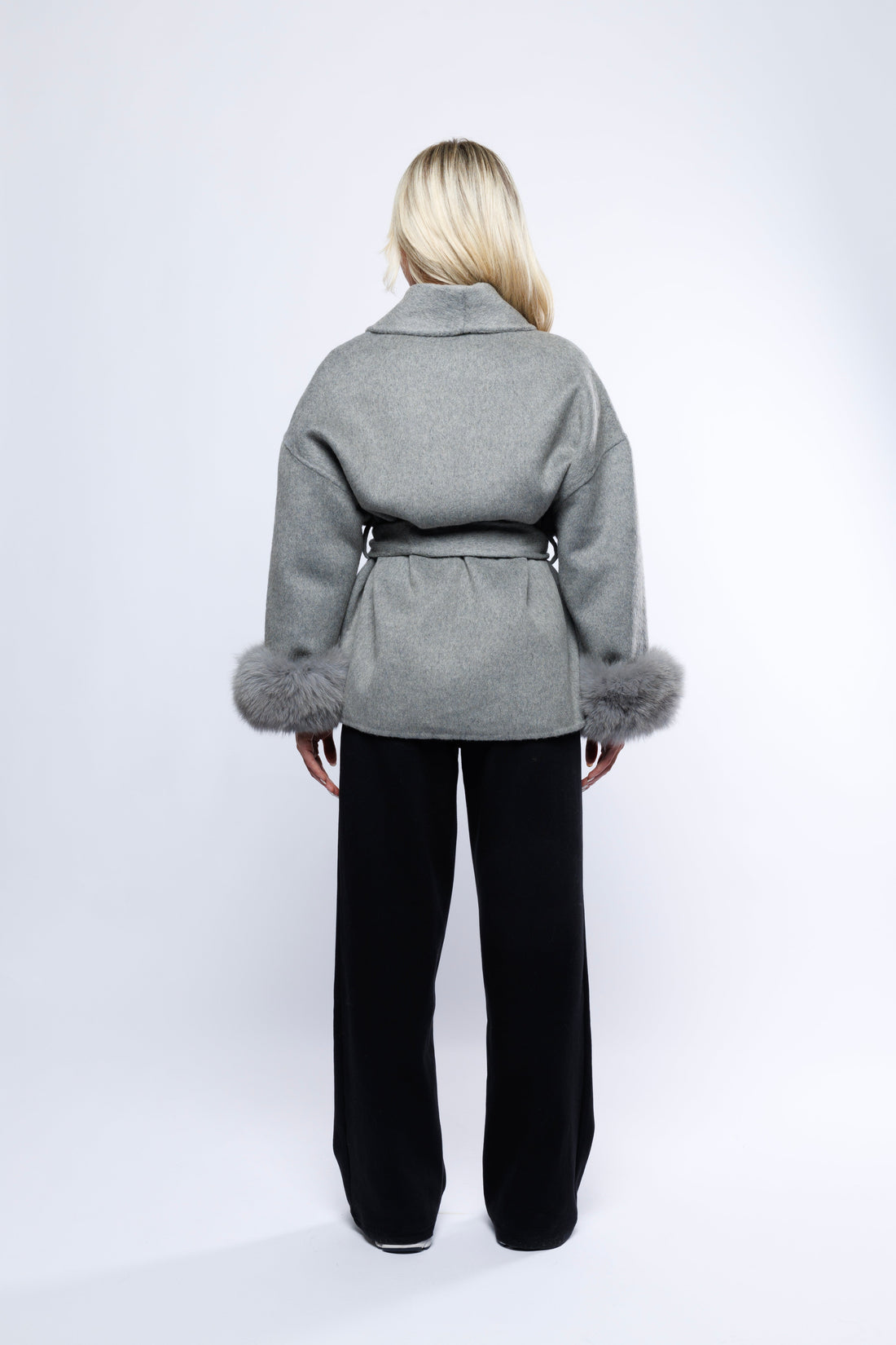 Elysian Wool Wrap Coat