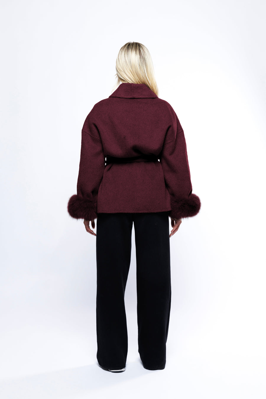 Elysian Wool Wrap Coat
