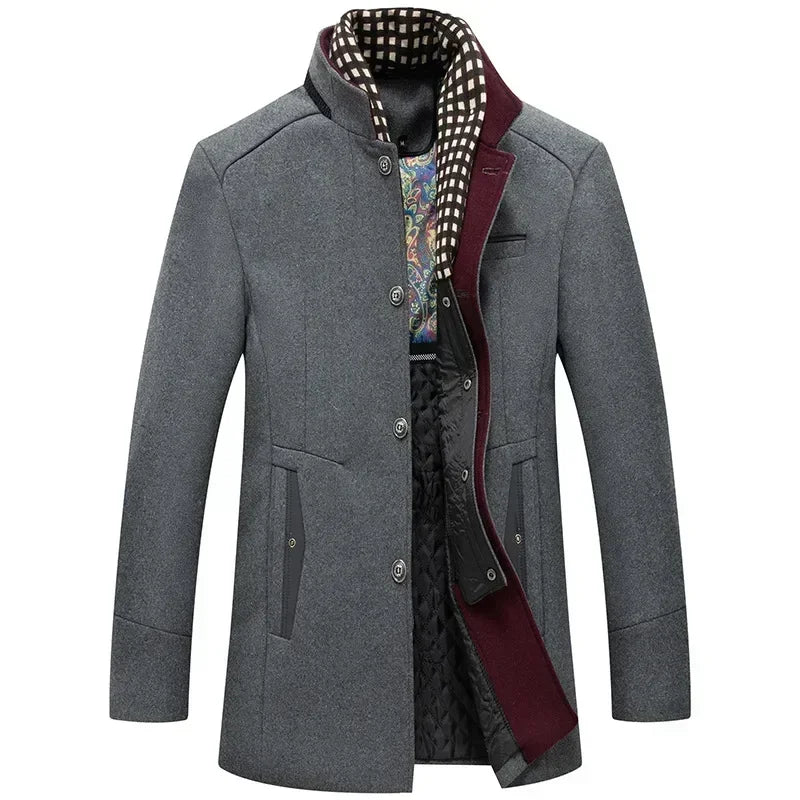 Everett Men’s Coat – Elegance & Sophistication for Cold Weather