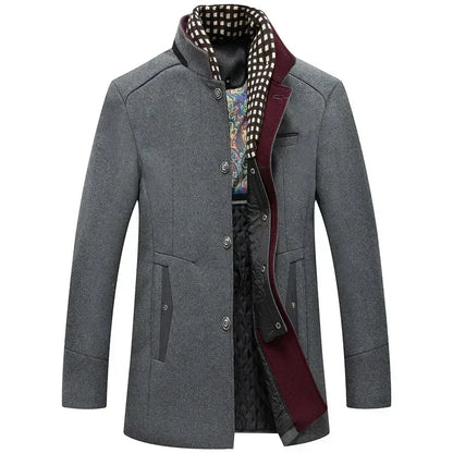 Everett Men’s Coat – Elegance & Sophistication for Cold Weather