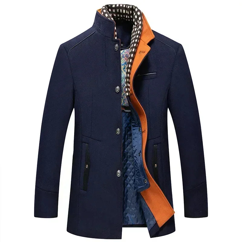 Everett Men’s Coat – Elegance & Sophistication for Cold Weather