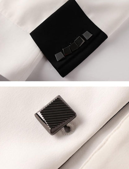 Madame Women's Double-Breasted Blazer - Button, Elegant