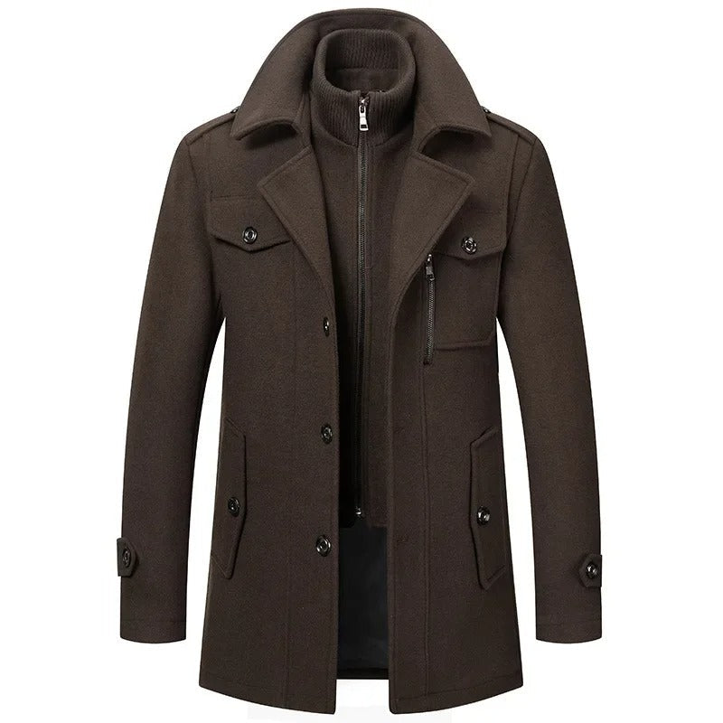 Oliver Men's 2-Piece Winter Coat - Versatile, Elegant