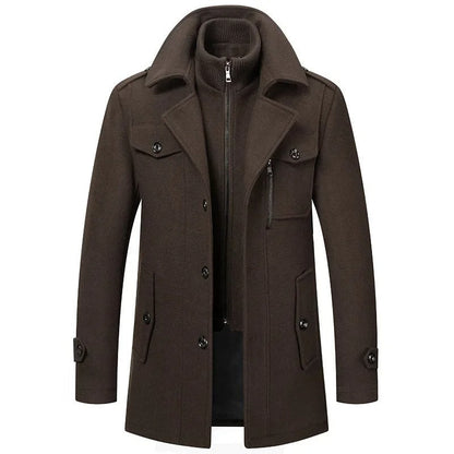 Oliver Men's 2-Piece Winter Coat - Versatile, Elegant