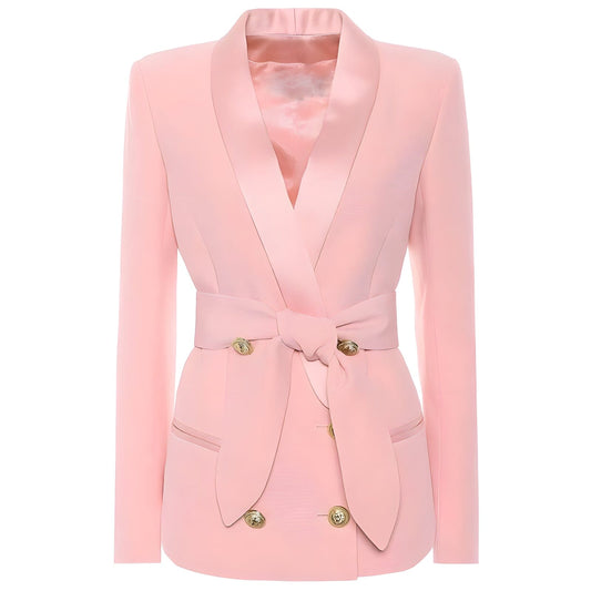 The Riley Belted Slim Fit Blazer