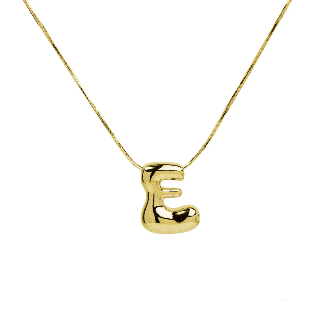 Waterdrop Initial Necklace