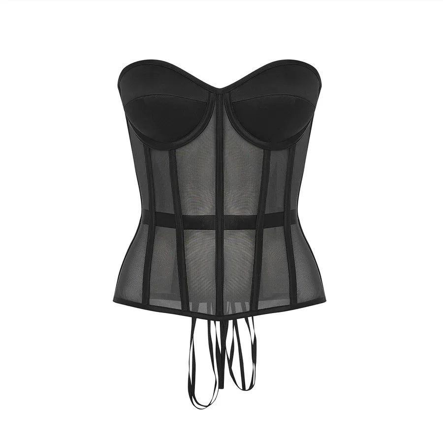 Morticia Curvaceous Bustier