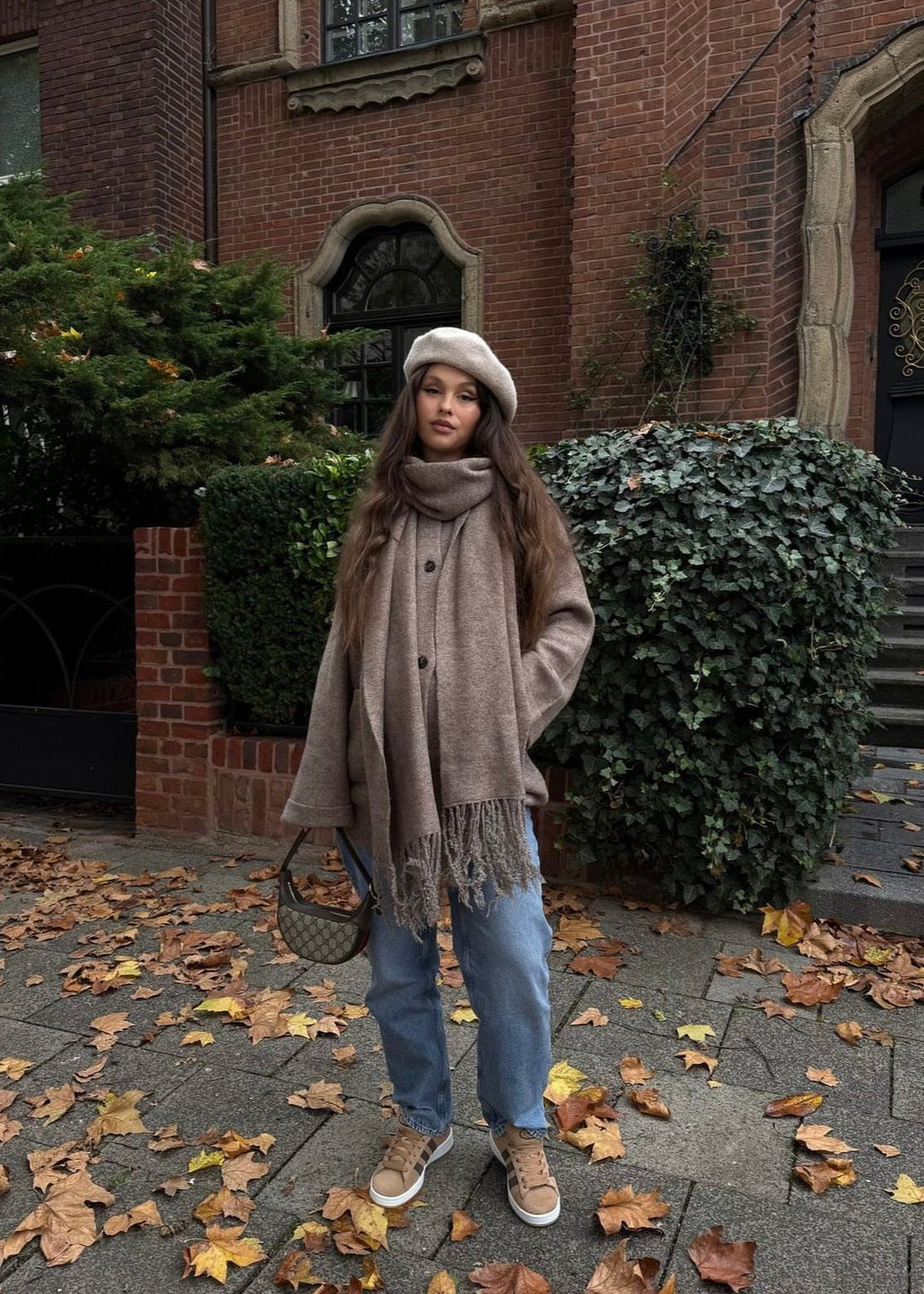 Winter Elegance Coat Scarf – Timeless Warmth and Style