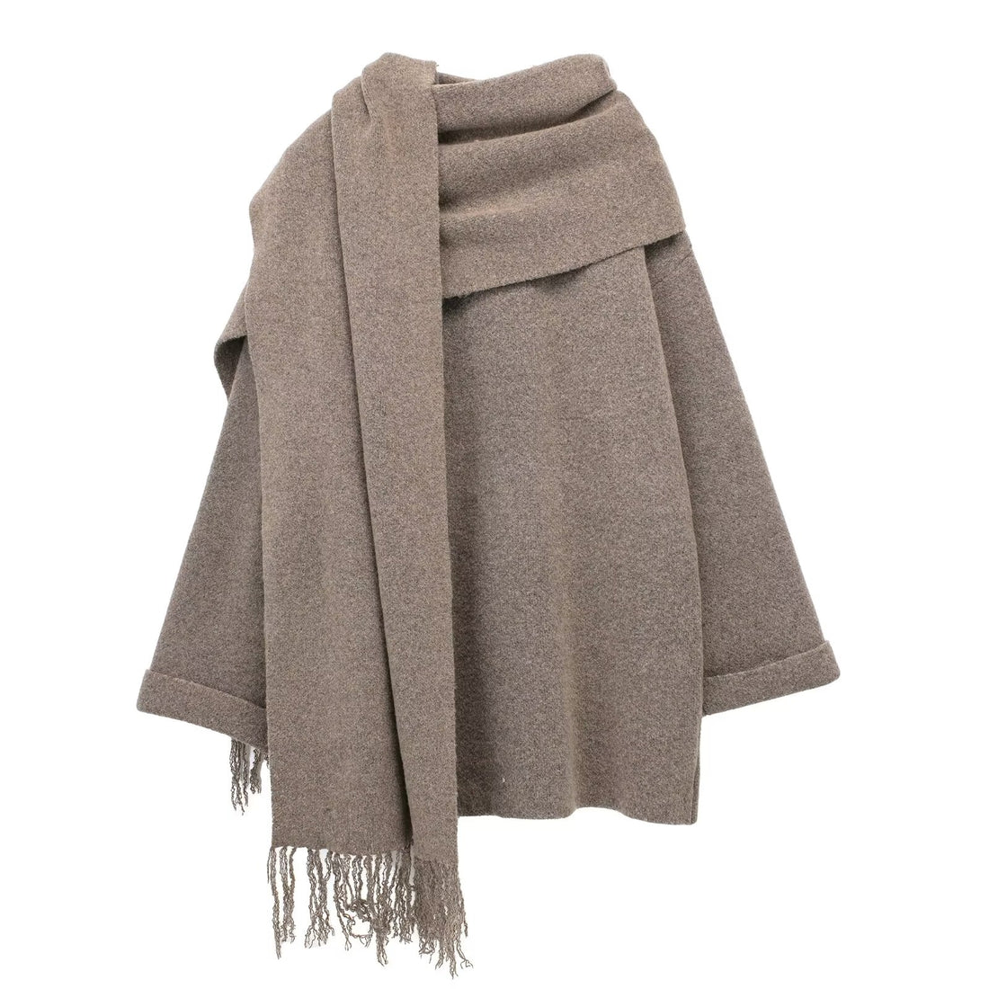 Winter Elegance Coat Scarf – Timeless Warmth and Style
